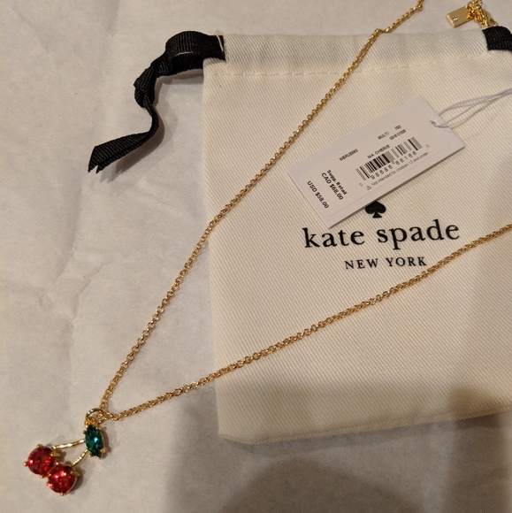 kate spade Jewelry - *NWT* ♠️ Kate Spade cherry 🍒 necklace